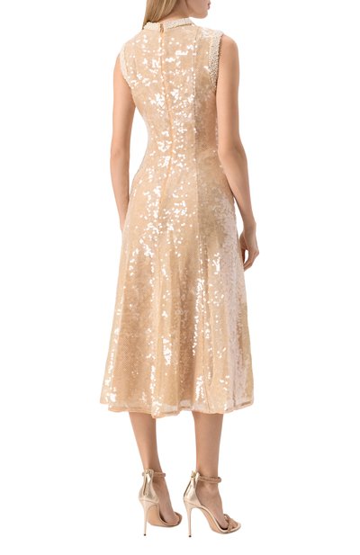 Платье с отделкой пайетками SELF-PORTRAIT, арт. RS25-114M-BG, фото 4