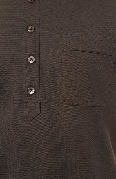 Поло из хлопка и шелка TOM FORD, арт. JMC003/JPS004, фото 5