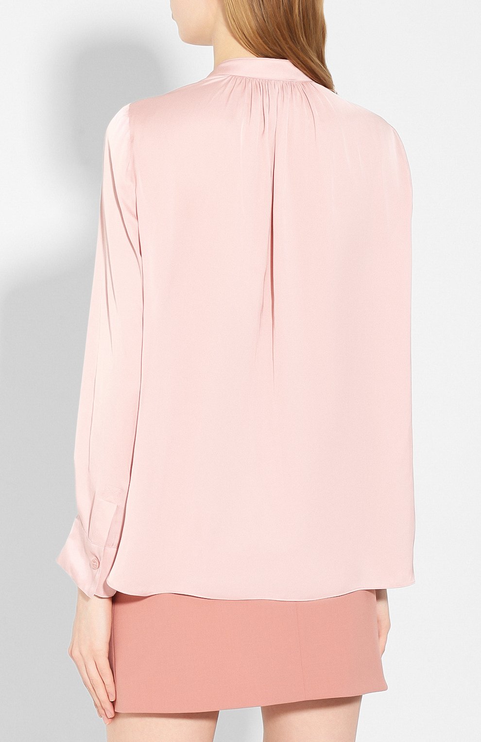Блузка ZADIG AND VOLTAIRE розового цвета по цене 34050 руб., арт. SJCP0503F, фото 4 Блузка ZADIG AND VOLTAIRE, арт. SJCP0503F, фото 4