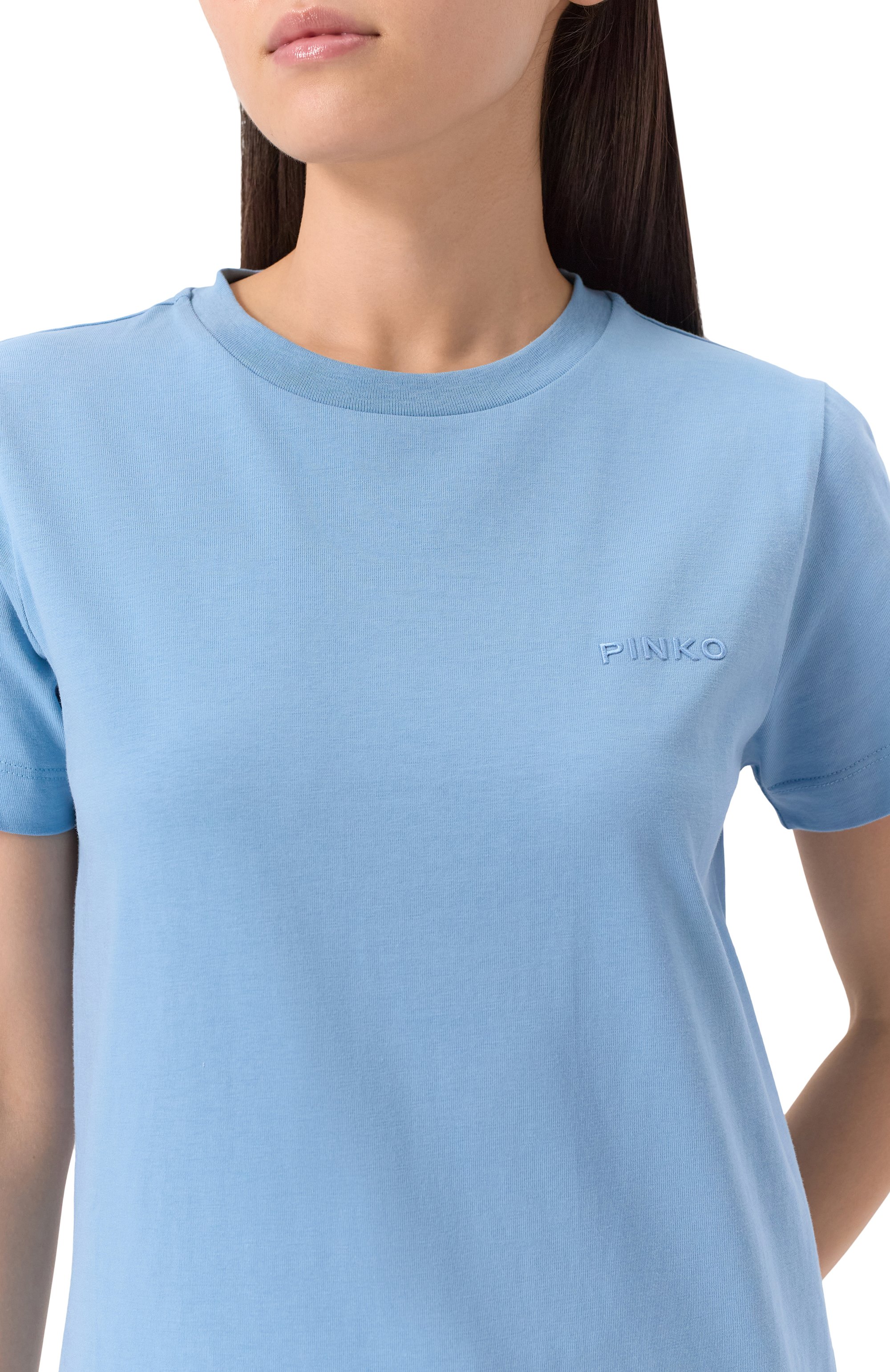Хлопковая футболка PINKO, арт. 101752/A2HN, фото 5