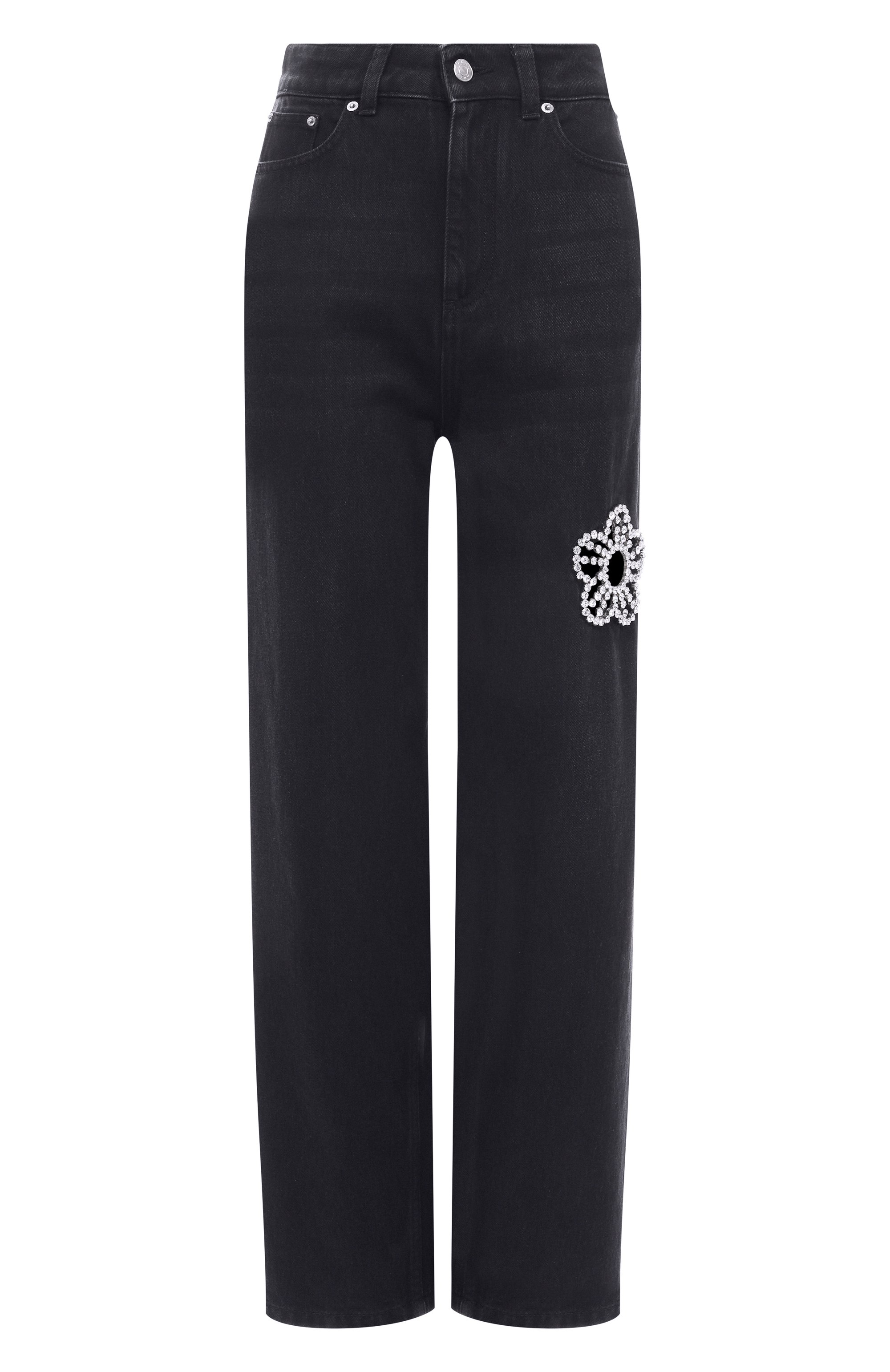 Джинсы AREA черного цвета по цене 98450 руб., арт. PF25AWPA0079DE01, фото 1 Джинсы AREA, арт. PF25AWPA0079DE01, фото 1