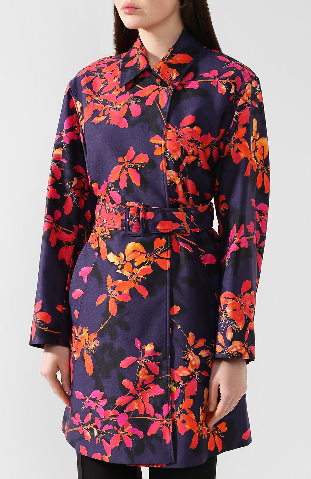 Плащ с принтом DRIES VAN NOTEN, арт. 192-30216-8425, фото 3