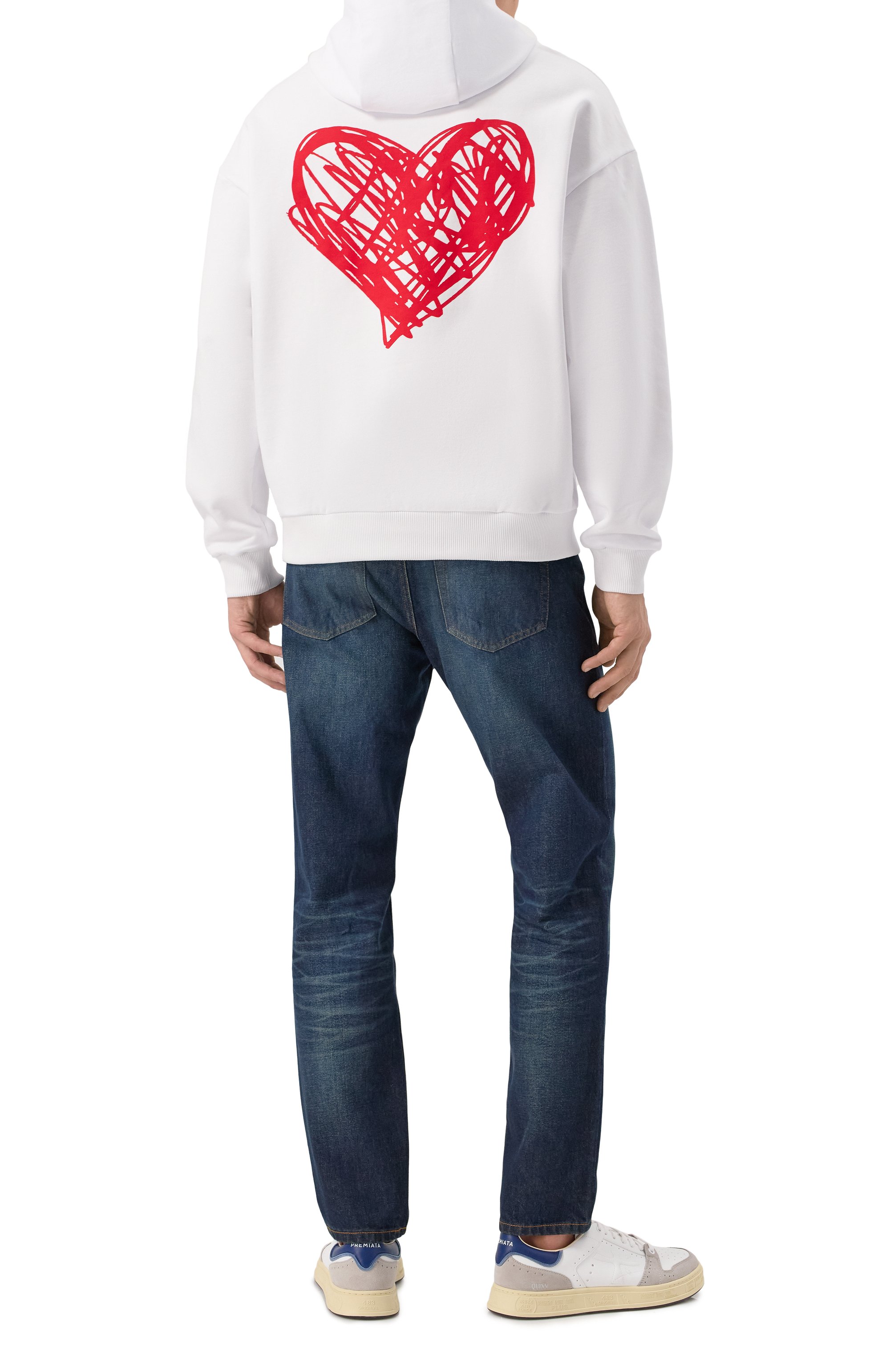 Хлопковое худи HUGO, арт. 50530577, фото 2