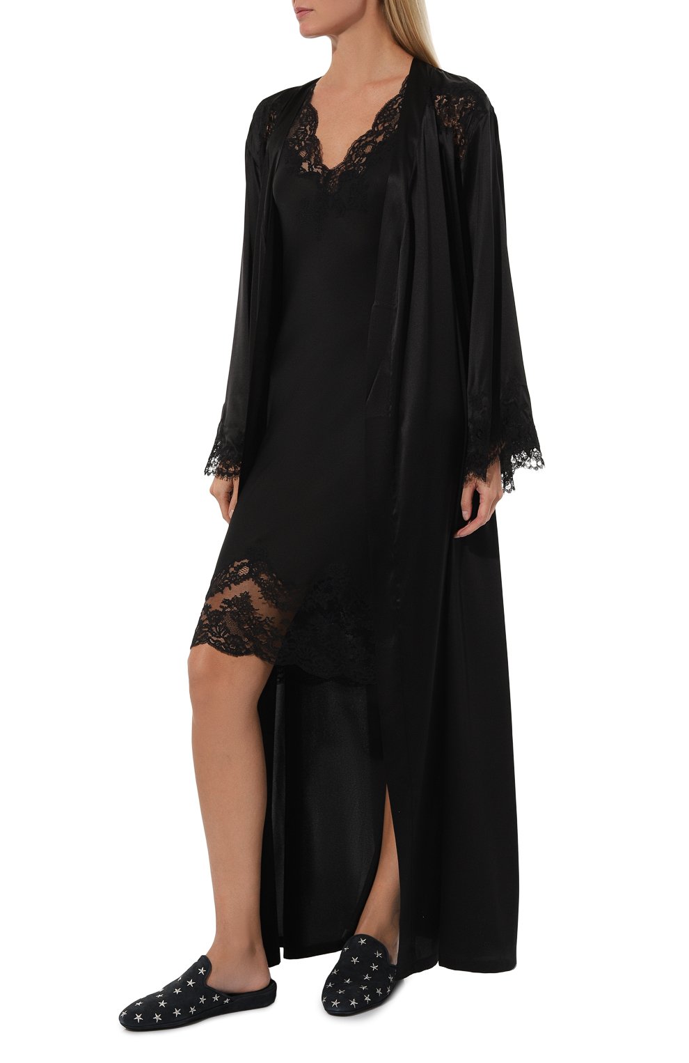 Шелковый халат I.D. SARRIERI, арт. L4874, фото 2