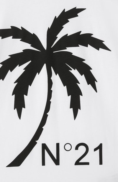 Хлопковая футболка N21, арт. N2104G/N0080, фото 3