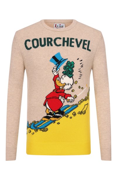 Мужской джемпер из шерсти и вискозы MC2 SAINT BARTH, арт. HER0011-02930I/HER0N C