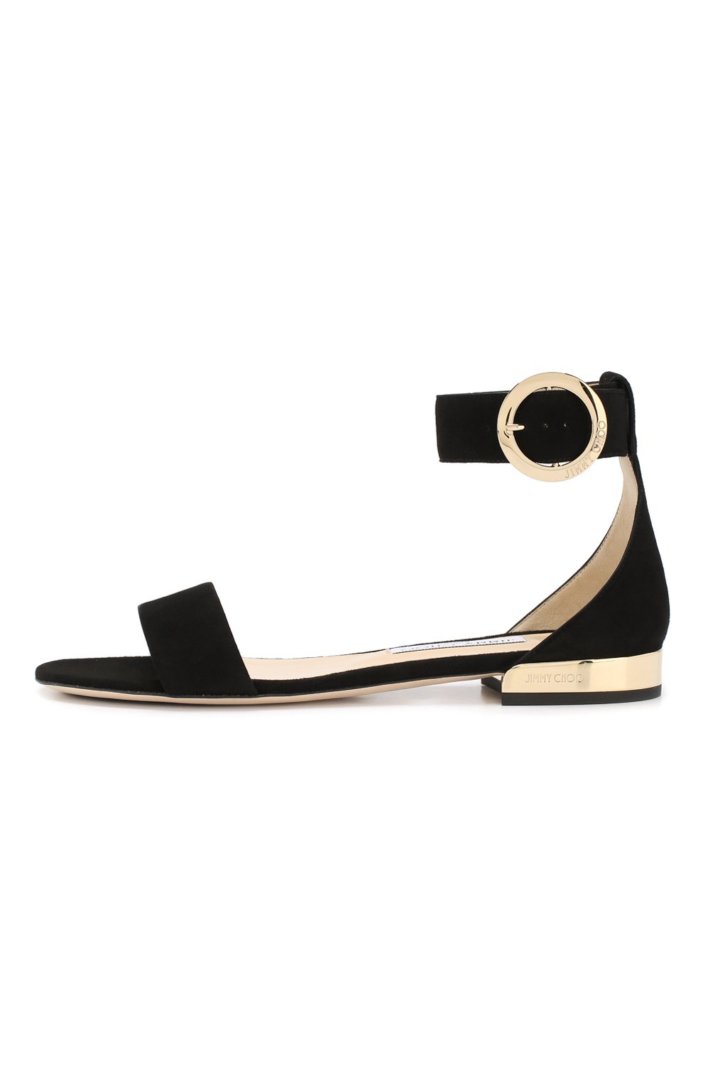 Замшевые сандалии jamie JIMMY CHOO, арт. JAIMIE FLAT/SUE, фото 3