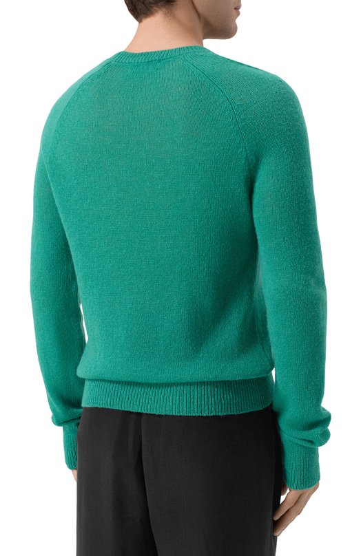 Свитер Dries Van Noten 021231/3723 Зелёный  021231/3723 Фото 4