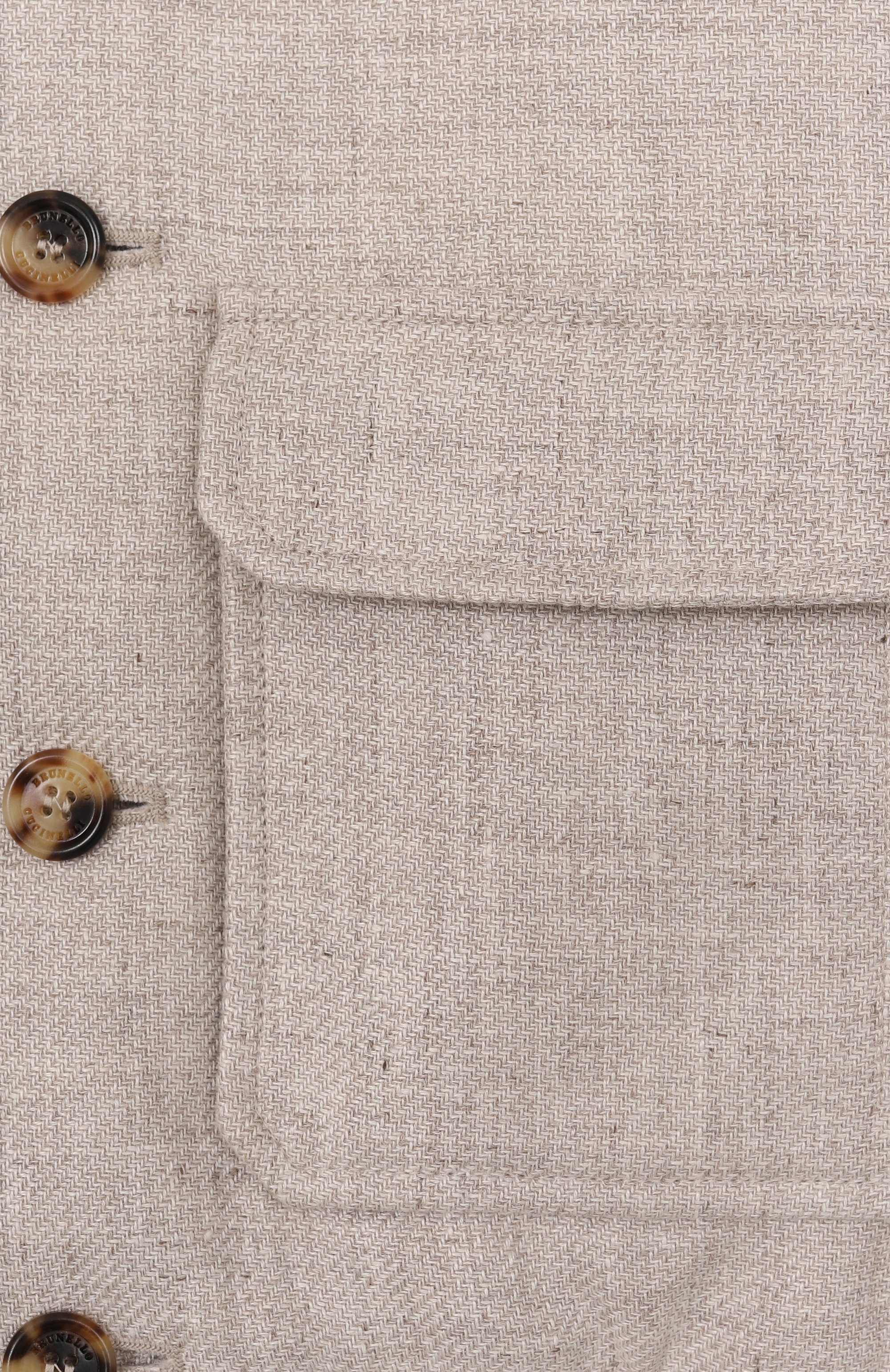 Бомбер изо льна и шерсти BRUNELLO CUCINELLI, арт. BW4820964B, фото 3