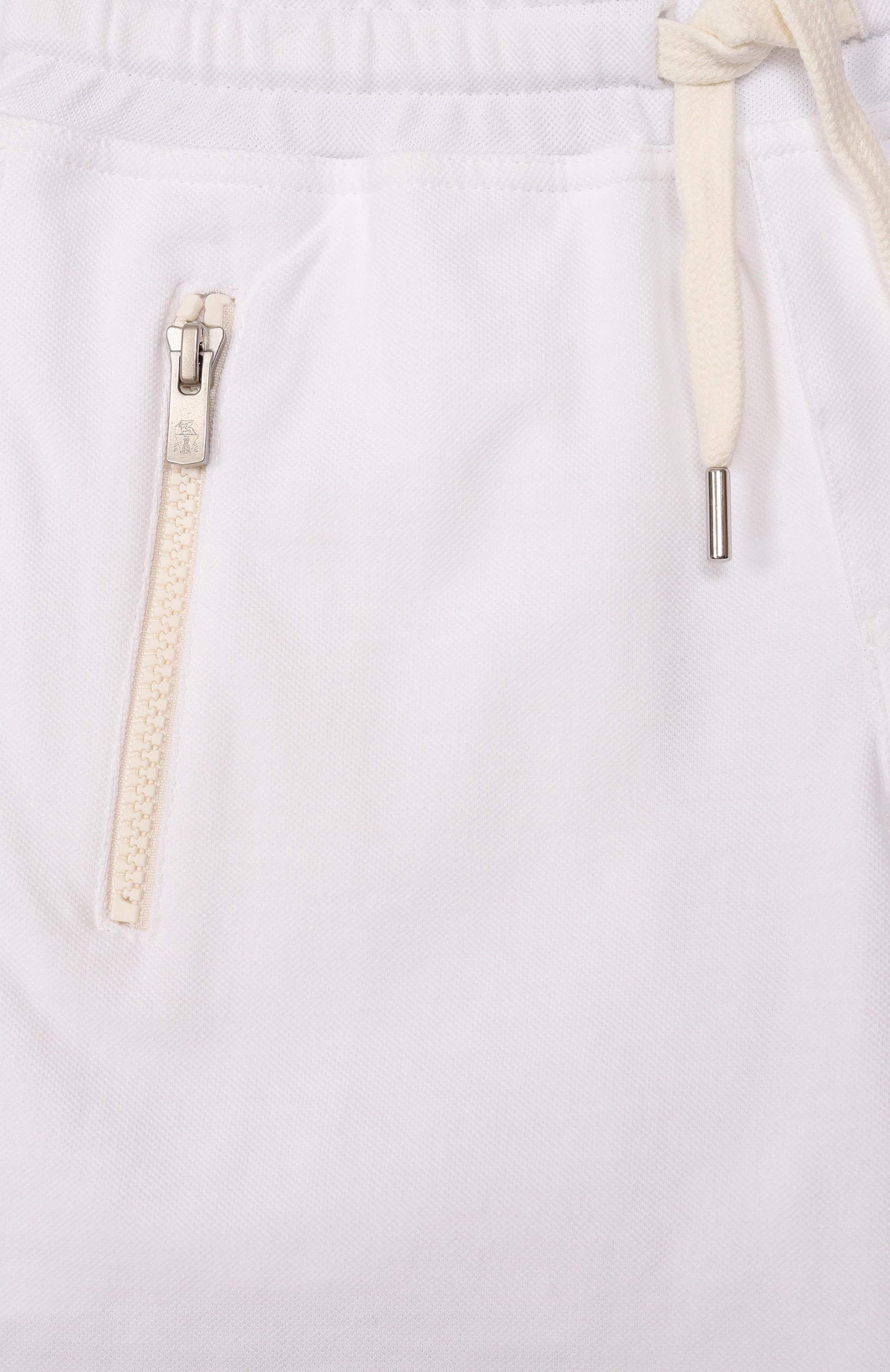 Хлопковые шорты BRUNELLO CUCINELLI, арт. BE854E392A, фото 3