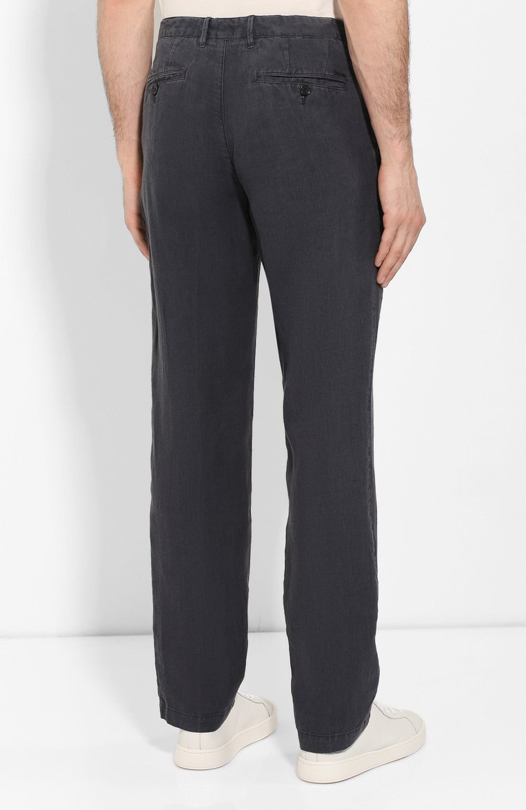 Льняные брюки BOSS, арт. 50330691, фото 4