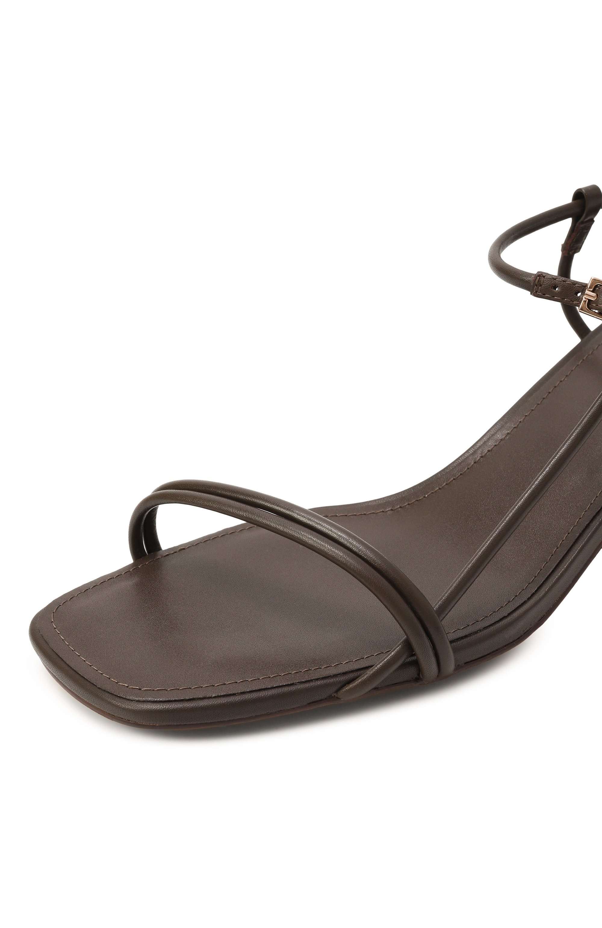 Кожаные босоножки 12 STOREEZ, арт. 132611, фото 7