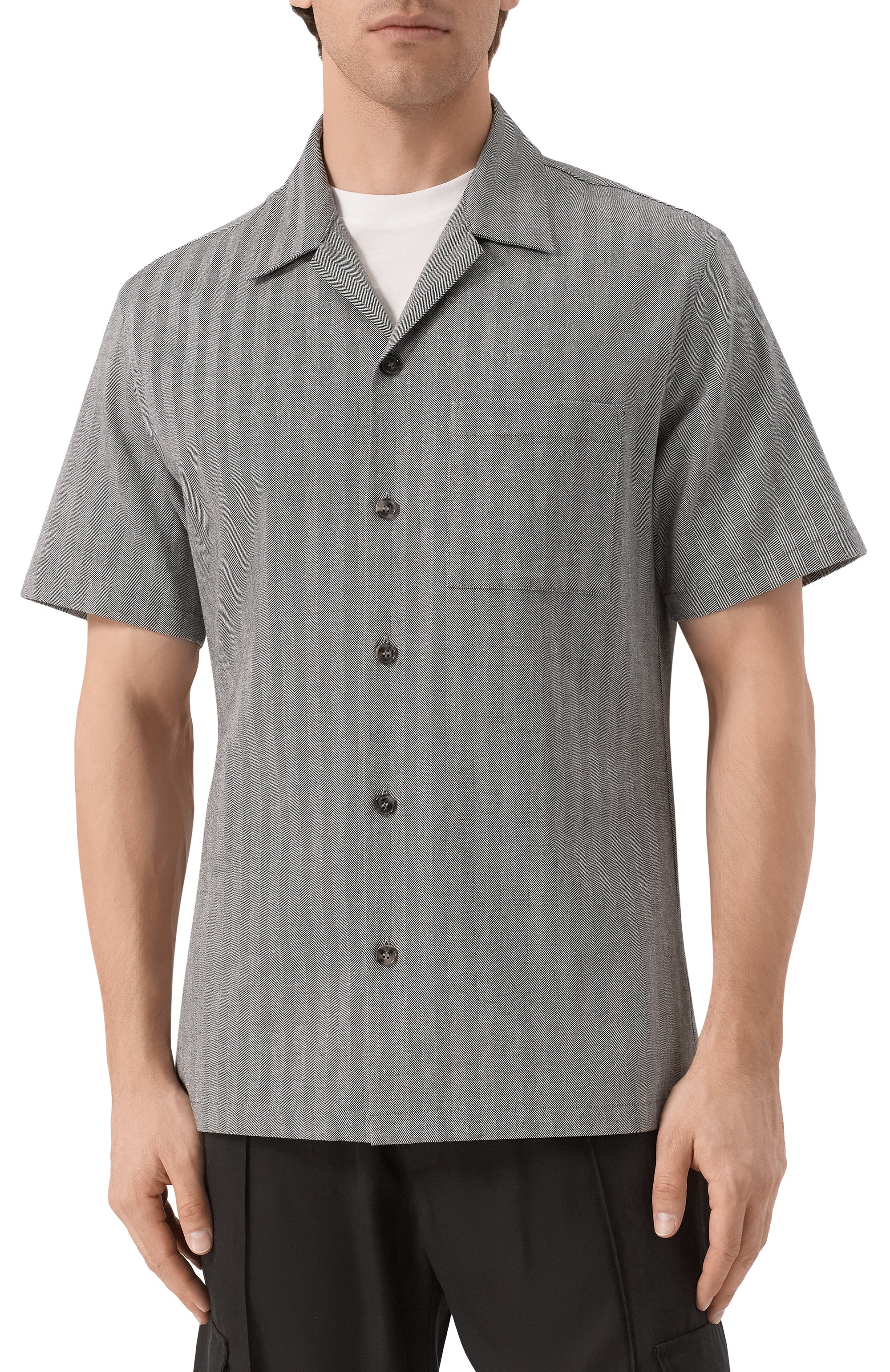 Рубашка из хлопка и льна ICEBERG, арт. G080/0140, фото 3