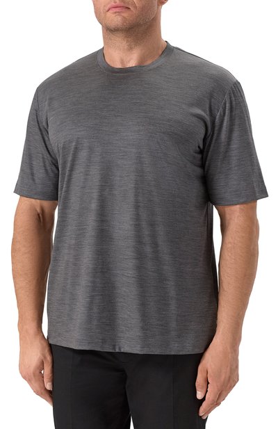 Шерстяная футболка MARCO PESCAROLO темно-серого цвета по цене 54050 руб., арт. JAMES/52Y04/2, фото 3 Шерстяная футболка MARCO PESCAROLO, арт. JAMES/52Y04/2, фото 3