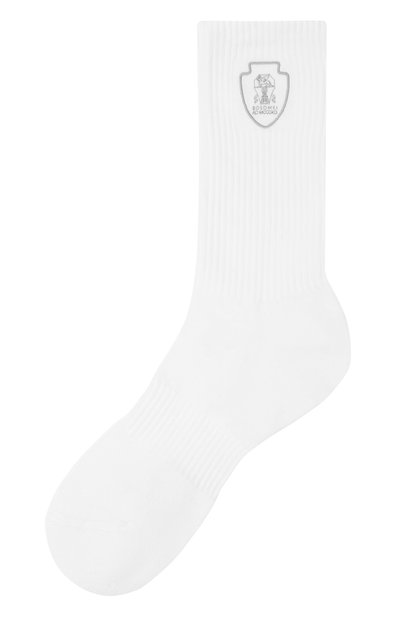 Мужские хлопковые носки BRUNELLO CUCINELLI, арт. MCS95585T