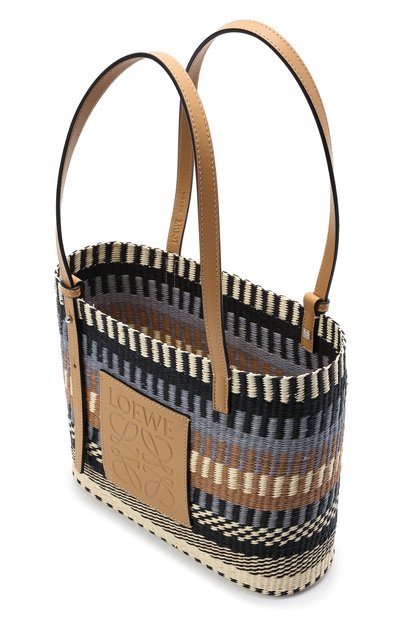 Сумка basket small loewe x paula's ibiza LOEWE разноцветного цвета по цене 73550 руб., арт. A223099X07, фото 4 Сумка basket small loewe x paula's ibiza LOEWE, арт. A223099X07, фото 4