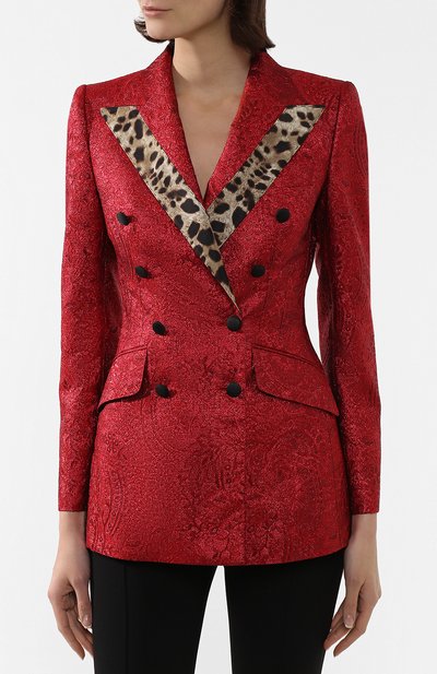 Двубортный жакет DOLCE & GABBANA, арт. F291ZT/HJMB9, фото 3