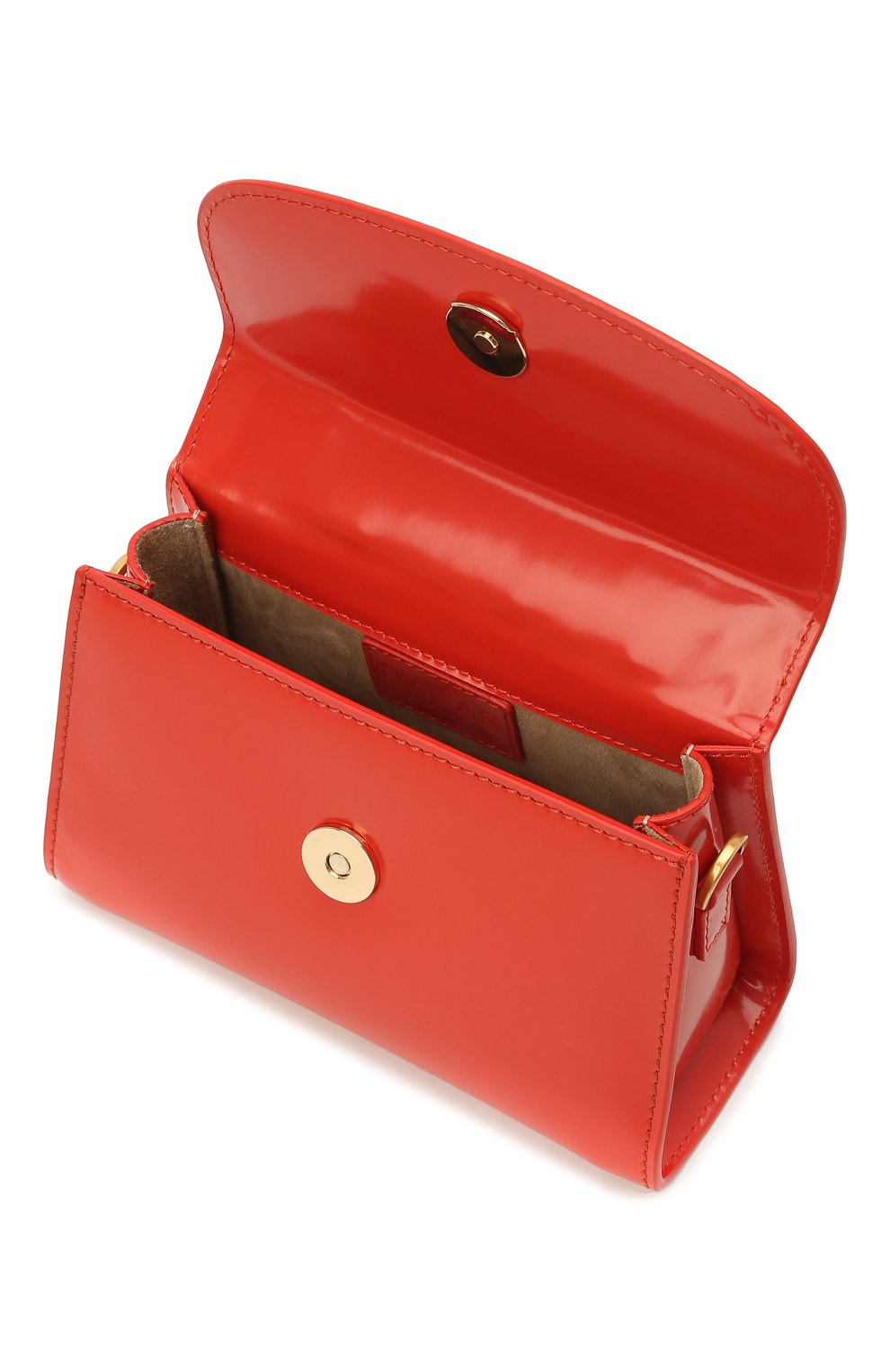 Сумка mini BY FAR красного цвета по цене 62950 руб., арт. 21PFMINASCWSMA, фото 4 Сумка mini BY FAR, арт. 21PFMINASCWSMA, фото 4