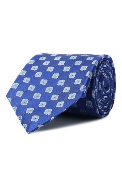 Мужской шелковый галстук CANALI, арт. 18/HJ04256