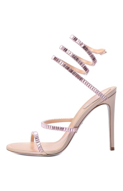 Кожаные босоножки cleo spark 105 RENE CAOVILLA, арт. C12674-105/NA01, фото 4