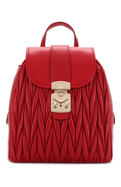 Рюкзак из кожи MIU MIU, арт. 5BZ026-N88-F068Z-OOO, фото 1