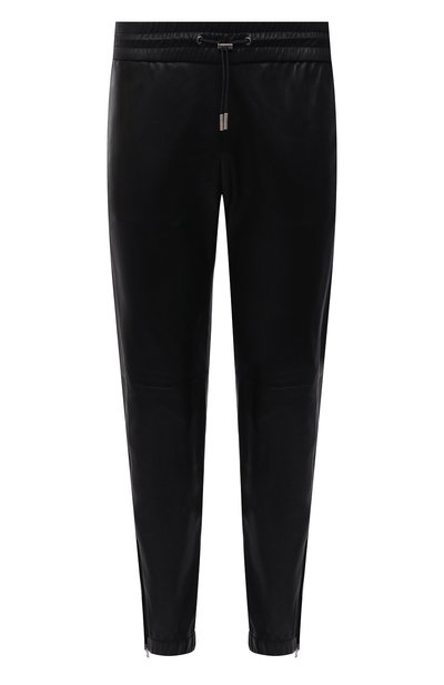 Кожаные джоггеры SAINT LAURENT, арт. 664566/YC2MS, фото 1