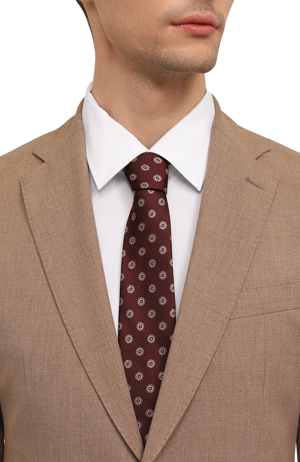 Шелковый галстук CANALI, арт. 18/HJ04152, фото 2