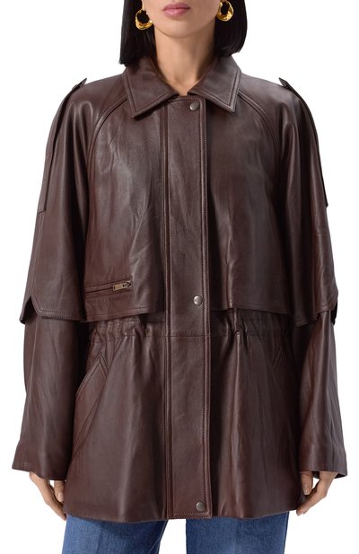 Кожаная куртка SAINT LAURENT, арт. 660575/YCGD2, фото 3