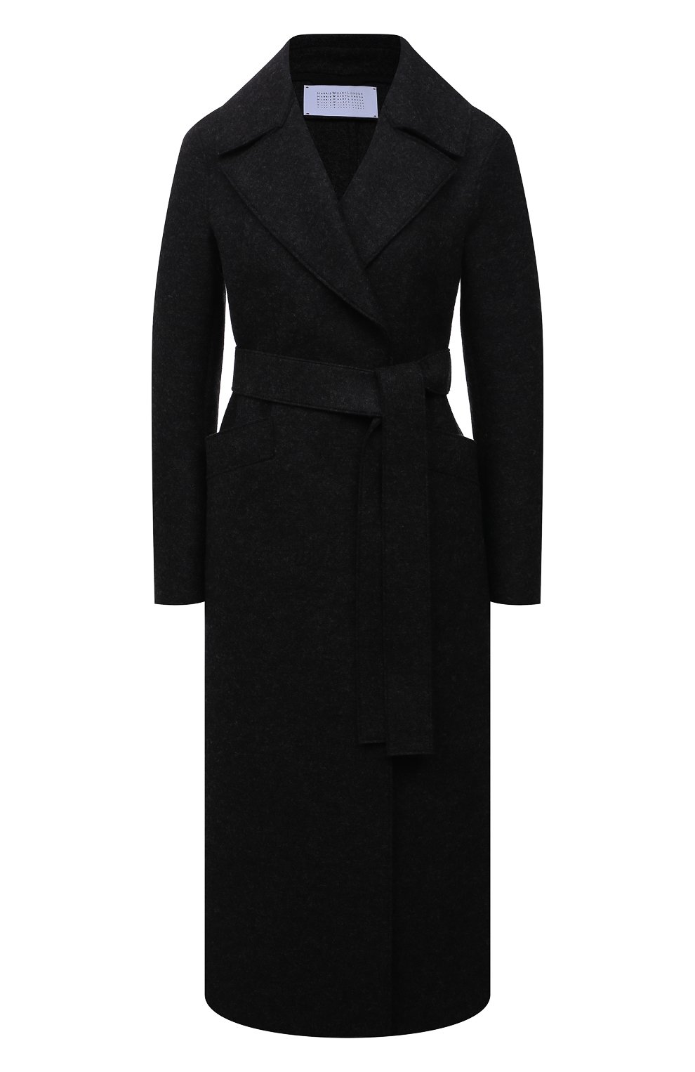 Шерстяное пальто HARRIS WHARF LONDON темно-серого цвета по цене 94650 руб., арт. A1191MLK-Y, фото 1 Шерстяное пальто HARRIS WHARF LONDON, арт. A1191MLK-Y, фото 1