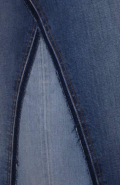 Джинсовая юбка MAISON MARGIELA голубого цвета по цене 93850 руб., арт. S51MA0458/S30561, фото 5 Джинсовая юбка MAISON MARGIELA, арт. S51MA0458/S30561, фото 5