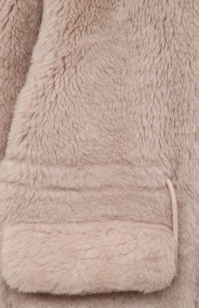 Шерстяное пальто YVES SALOMON ENFANT, арт. 25WEM001XXLATI, фото 3