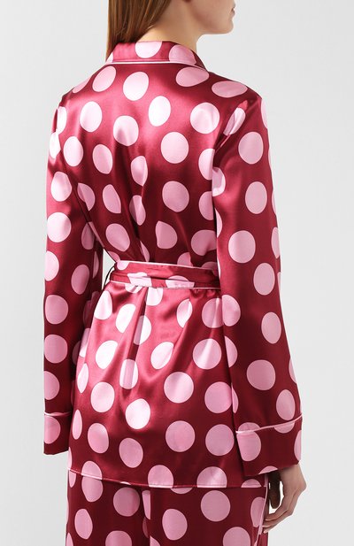 Шелковая блузка DOLCE & GABBANA, арт. F5I89T/FSAZF, фото 4