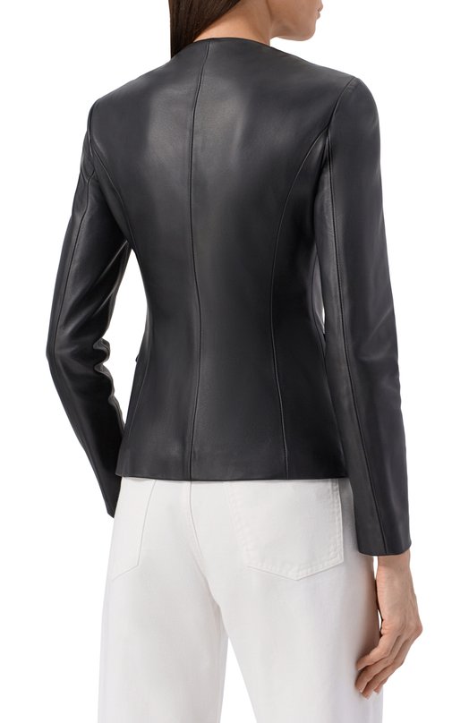 Кожаный жакет Armarium ARMFWB014/LE04 Чёрный  ARMFWB014/LE04 Фото 4