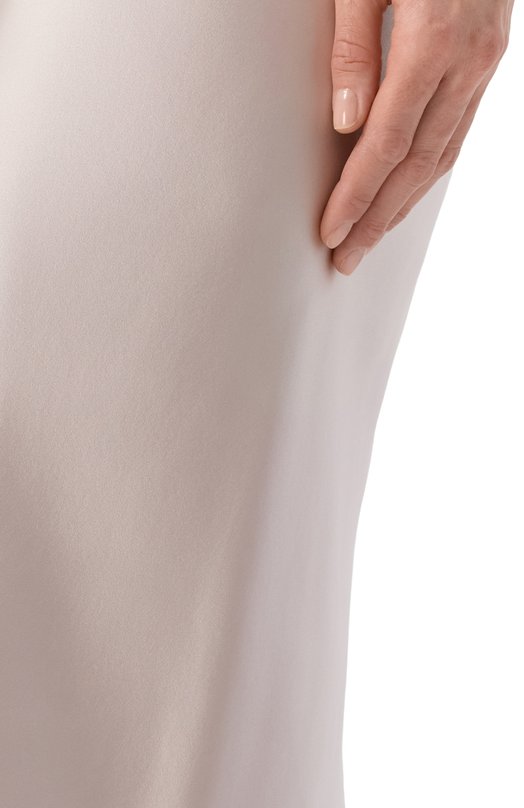 Атласная юбка Dorothee Schumacher 049504 Кремовый  049504 Фото 5