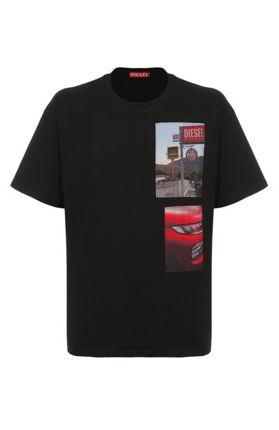 Мужская хлопковая футболка DIESEL, арт. A19467/0PLAT