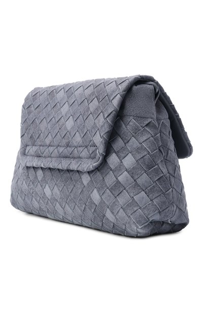 Сумка giorno BOTTEGA VENETA серого цвета по цене 393500 руб., арт. 857657/V6FQ1, фото 4 Сумка giorno BOTTEGA VENETA, арт. 857657/V6FQ1, фото 4