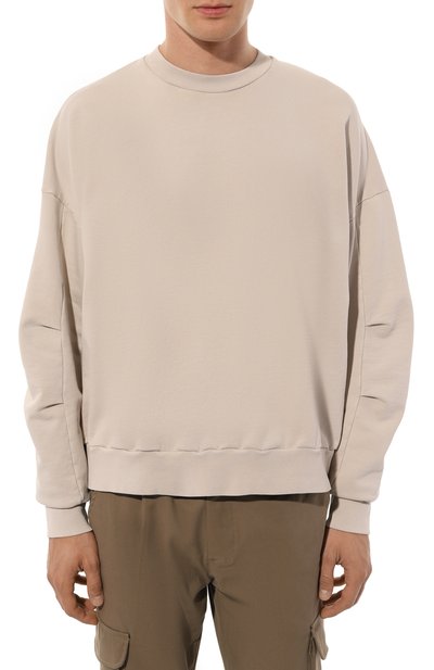 Хлопковый свитшот WHITE SAND, арт. 24WSU31 651-MR, фото 3