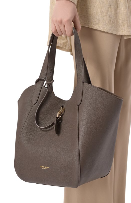 Сумка-тоут Giorgio Armani GW000821/AF14187 Коричневый  GW000821/AF14187 Фото 2