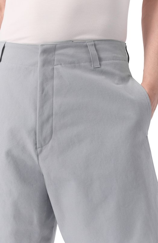 Хлопковые шорты Jil Sander J47KA0262/J45267 Голубой  J47KA0262/J45267 Фото 5