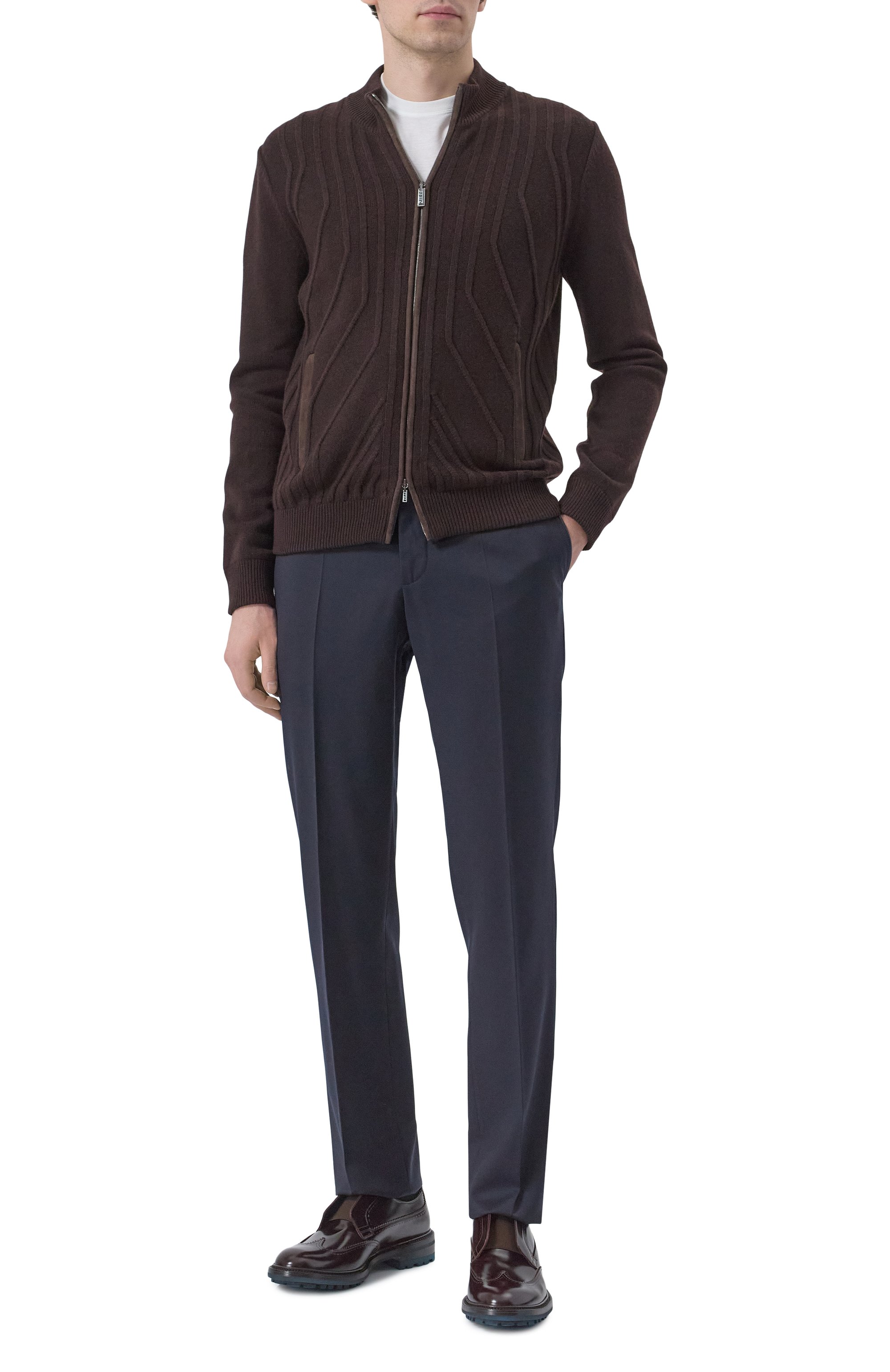 Кожаные дерби ZILLI, арт. H0119AM1030VSLT01, фото 2