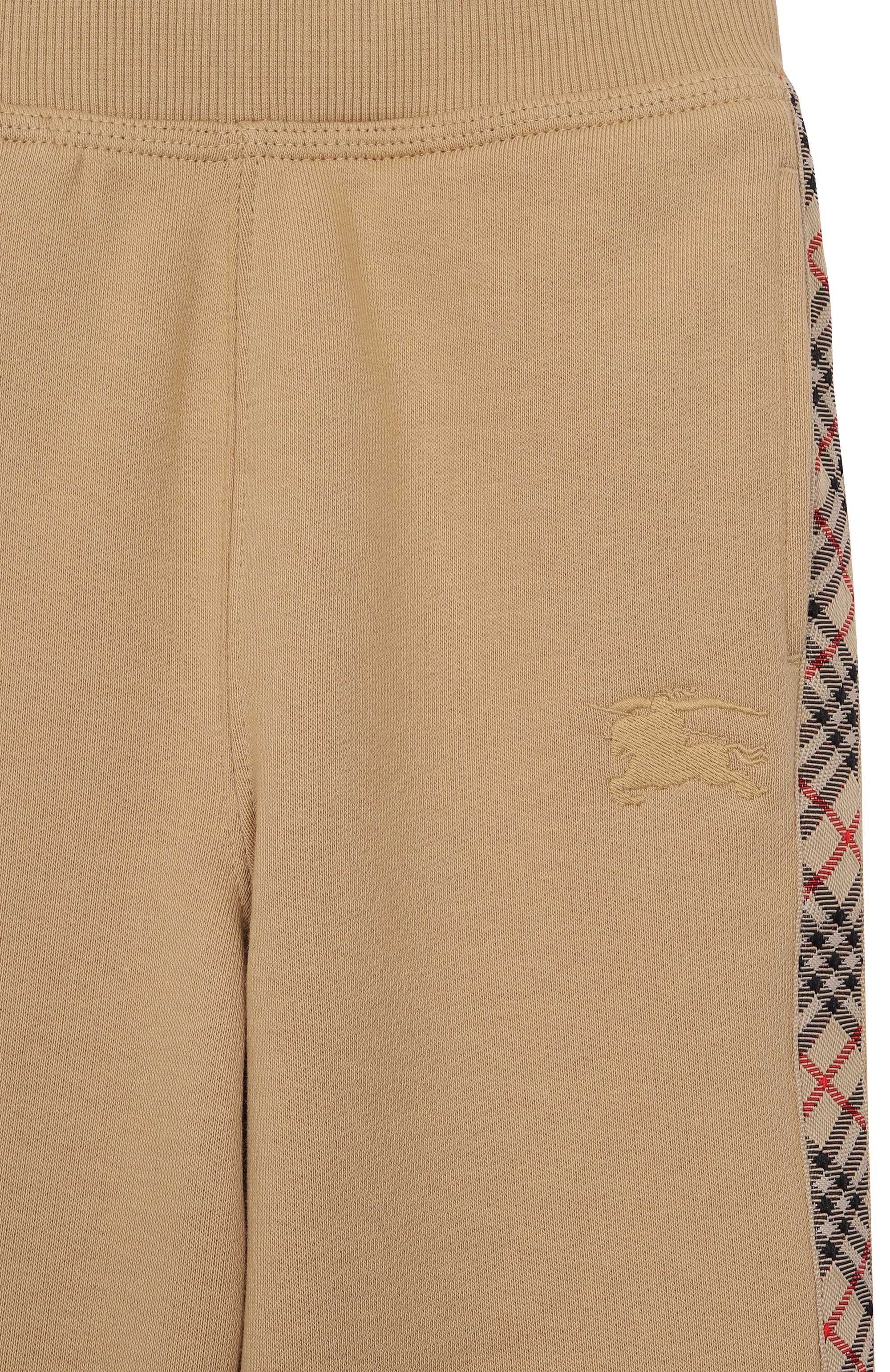 Хлопковые джоггеры BURBERRY, арт. 8108052, фото 3