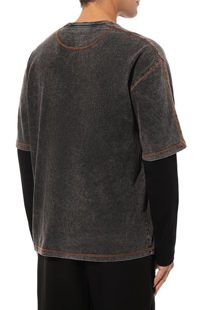 Хлопковый лонгслив DIESEL, арт. A14165/0QJAH, фото 4