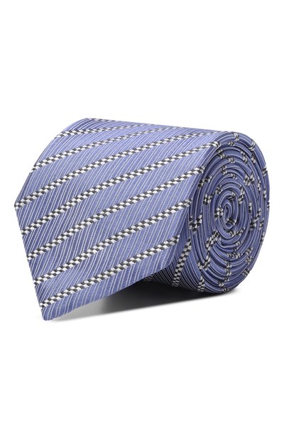 Мужской шелковый галстук GIORGIO ARMANI, арт. GM000800/TE20403