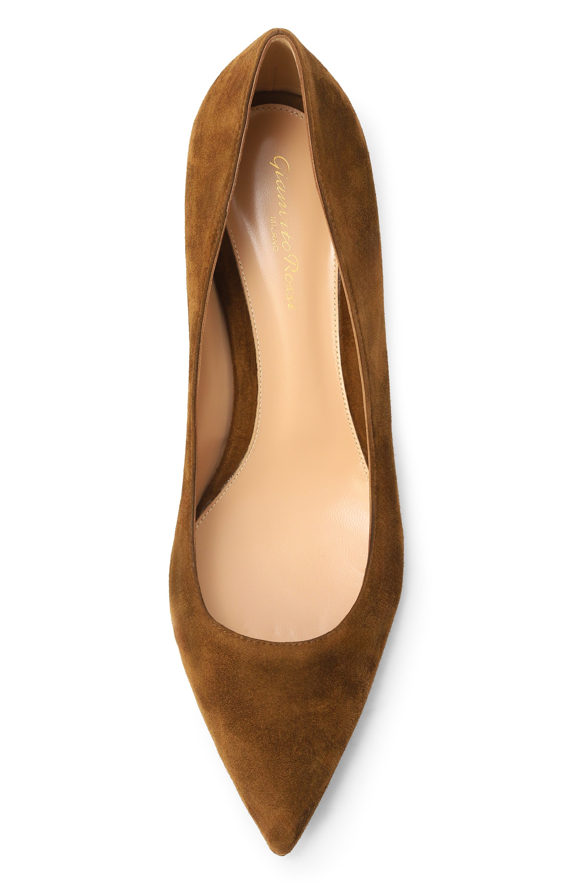 Замшевые туфли piper 45 GIANVITO ROSSI, арт. G22171.45RIC.CAMTEXA, фото 6