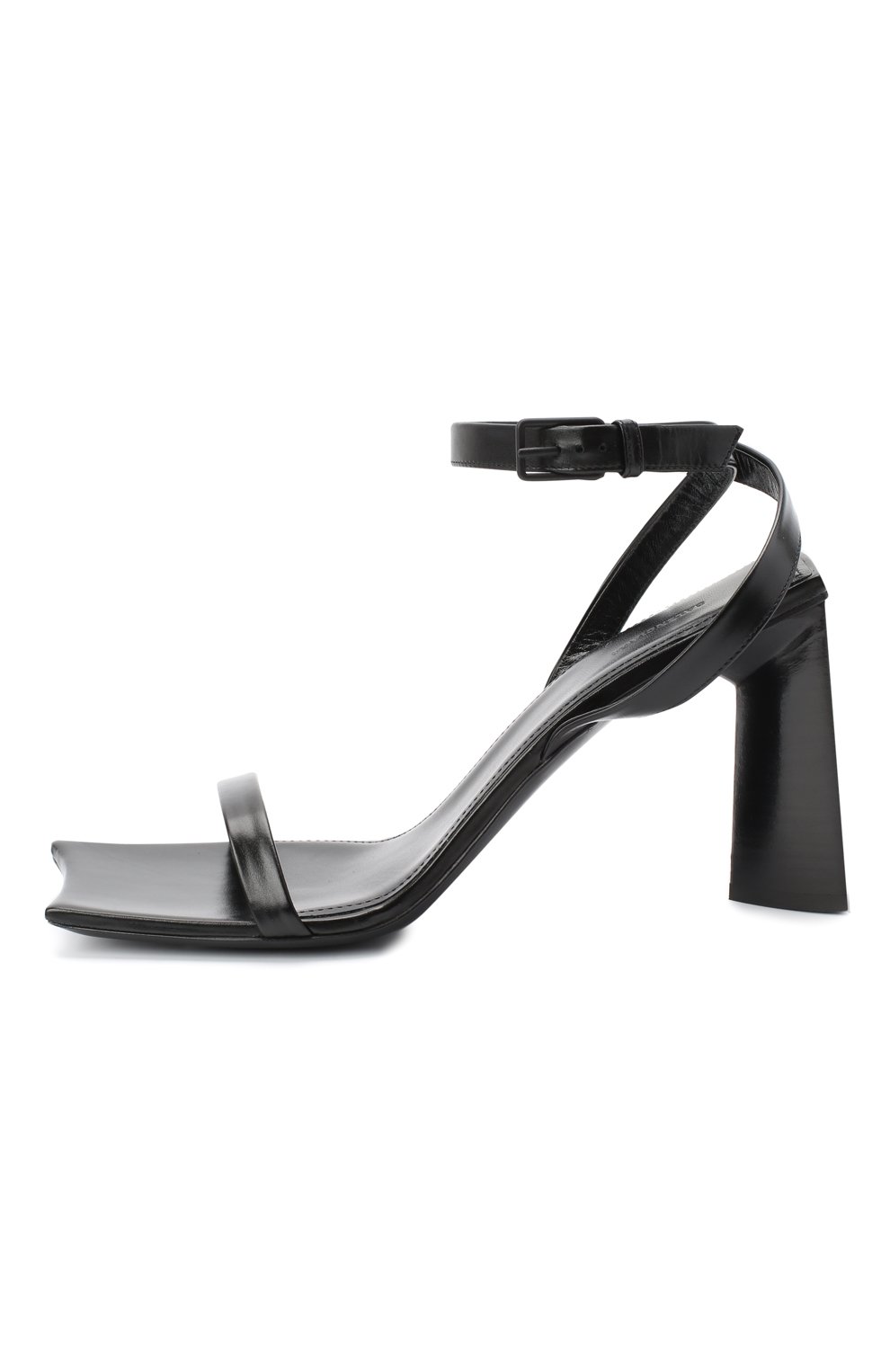 Кожаные босоножки moon BALENCIAGA черного цвета по цене 68700 руб., арт. 615766/WA760, фото 3 Кожаные босоножки moon BALENCIAGA, арт. 615766/WA760, фото 3