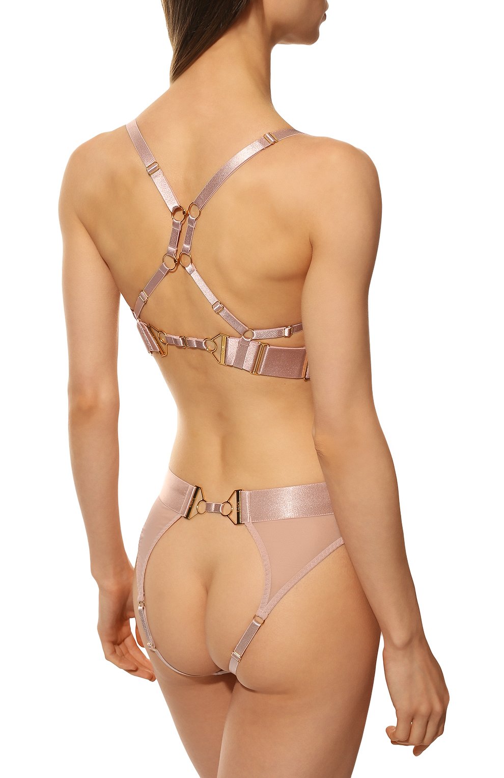 Трусы BORDELLE розового цвета по цене 28050 руб., арт. K0RA 0PEN BACK BRIEF, фото 3 Трусы BORDELLE, арт. K0RA 0PEN BACK BRIEF, фото 3