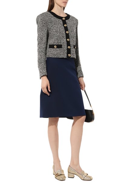 Юбка из шерсти и шелка GUCCI, арт. 577793 Z8ADY, фото 2