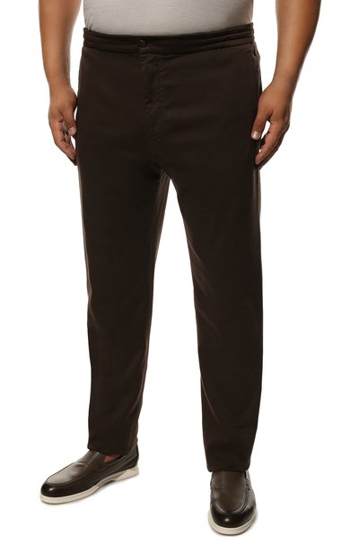 Хлопковые брюки MARCO PESCAROLO, арт. CHIAIAM/ZIP+SFILA/4604, фото 3