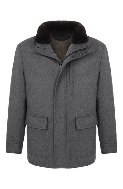 Мужская куртка из шерсти и кашемира SARTORIA LATORRE, арт. VALERI0/UK0282