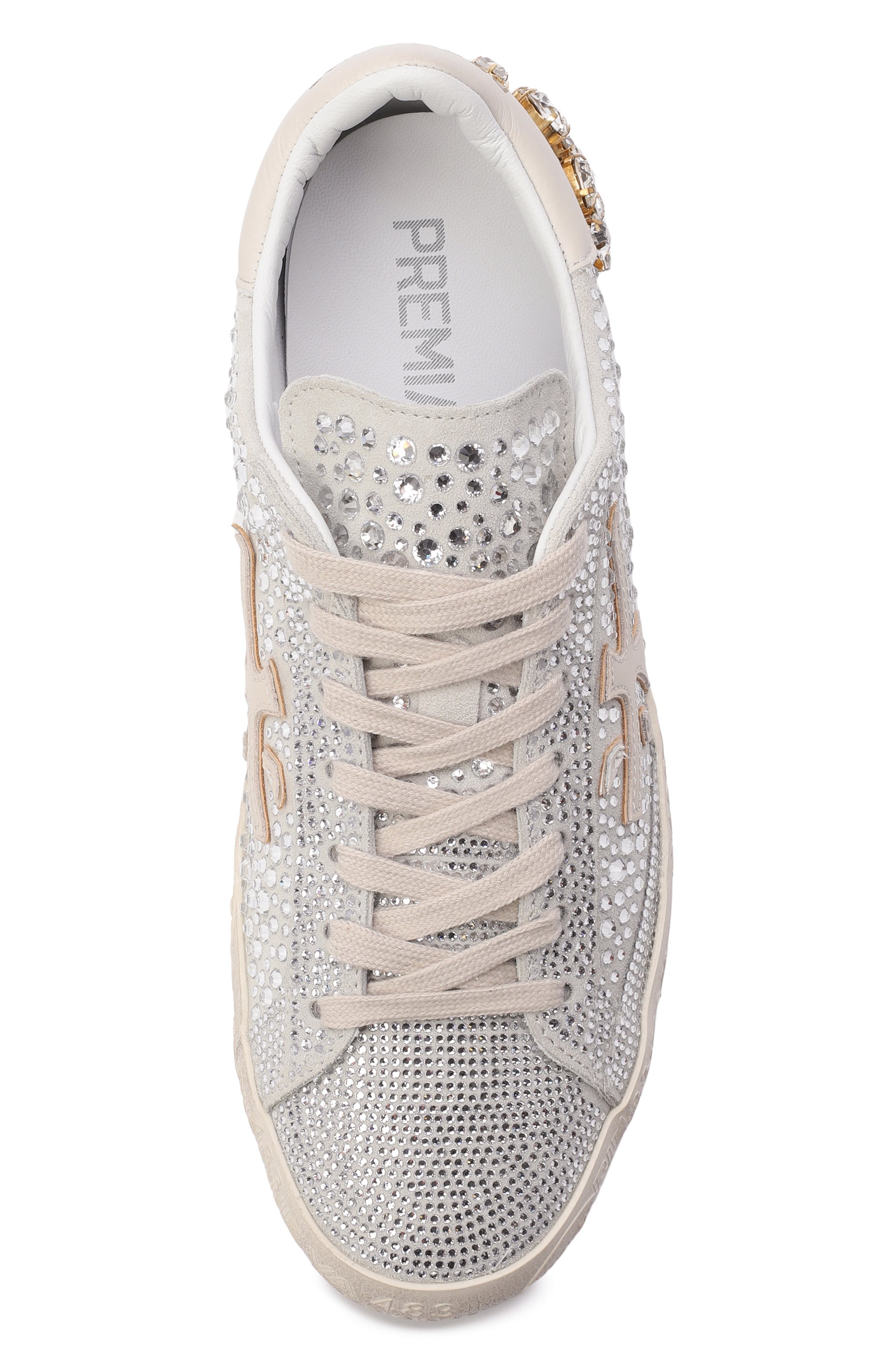 Замшевые кеды steven-d PREMIATA серого цвета по цене 73000 руб., арт. STEVEND/VAR 7848, фото 6 Замшевые кеды steven-d PREMIATA, арт. STEVEND/VAR 7848, фото 6